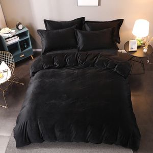 Ensembles de couettes de lit design luxe 4 pièces ensemble de literie pour la maison drap de lit double simple reine King Size ensembles de lit literie