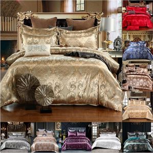 Bedding de diseñador Jacquard Duvet Cover Capedera de lujo King King 3pcs Juntos de cama de cama de casa