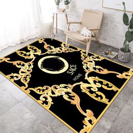 Alfombra de dormitorio de diseño cartas clásicas esteras de puertas no slip alfombra de moda sala de estar de moda pashmina alfombra alfombras alfombras