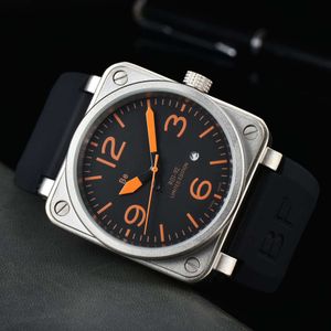 Designer Bell et Ross Womenwatch Menwatch Casiowatch Moisanite Watch Luxury Watchbox Iwatchband Mécanique 3-NEEDLE Calendar Ruban