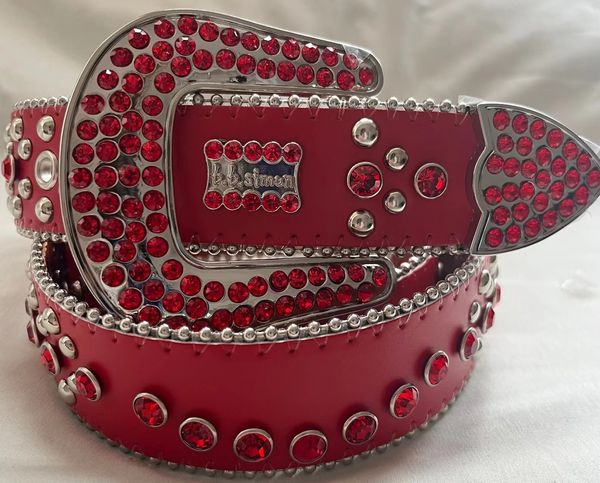 ceinture de créateur bb ceinture bb simon ceinture mens ceinture pour femme hommes brillant diamant ceintures noir sur noir bleu blanc multicolore avec bling strass comme cadeau ceinture taille