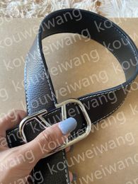 Diseñador Belt Classic Fashion Men's Luxury Women's Brand Belt Bebel Buckle Solid Fashion Wear Bolss Bolss de diseñador Tend Tien Holyeman Policeman Osang Vain 741