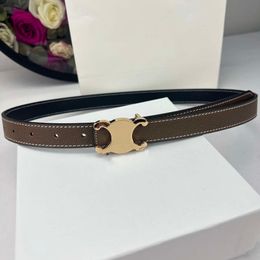 Ceinture de créateur classique boucle lisse femmes robe ceinture largeur 2,5 cm mode cuir jeans décontractés hommes femmes ceintures de haute qualité peuvent être utilisées comme cadeau