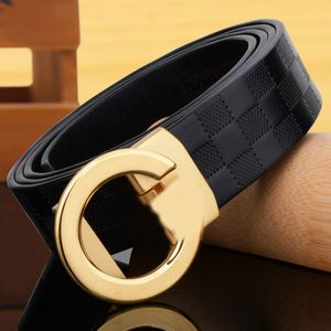 Ceinture de styliste en cuir à boucle automatique, largeur 3.5cm, boîte de ceinture de haute qualité, ceintures de styliste pour hommes et femmes