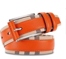 Cintura di design con fibbia alla moda Cintura in vera pelle Cinture da uomo da donna di design di alta qualità