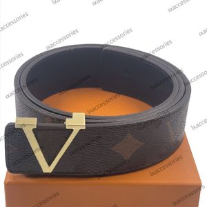 Ceinture de créateur boucle de mode en cuir véritable largeur de ceinture 38mm 20 styles de haute qualité avec boîte designer hommes femmes ceintures pour hommes