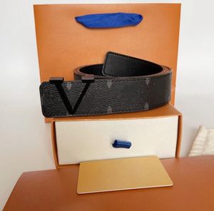 Ceinture de créateur boucle de mode ceinture en cuir véritable largeur 4.0 cm 15 styles de haute qualité avec boîte femmes hommes ceintures d'affaires décontractées