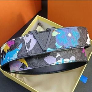 Designer Belt Fashion ceinture de luxe plaid presbytie ceintures rayées en cuir ceintures pour hommes et femmes 3.0cm ceintures pour hommes designer large