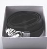 Designer Belt Fashion plaid de luxe presbytie ceintures en cuir rayé pour hommes et femmes 3,8 cm de large sans boîte