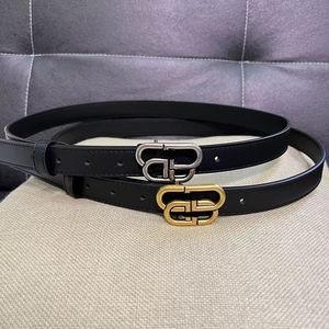 Ceinture de créateur mode lisse de boucle boucle rétro de conception ceintures en cuir pour hommes jeans femmes accessoires largeur 2,3 cm 2,8 cm 3,8 cm avec boîte