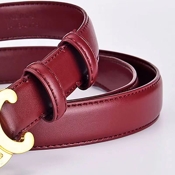 Designer ceinture mode boucle lisse ceinture design rétro ceintures minces pour hommes femmes unisexe largeur boucle en or alliage ceinture en cuir 5 couleur en option ceinture de haute qualité