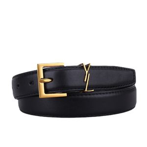 Ceinture de créateur pour femmes Ceinture de luxe Cintura peau de vache largeur 3 cm hommes designers ceintures Bronze boucle argent femmes Ceinture