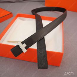 Ceinture de créateur Ceintures haut de gamme Réversibles En Cuir Véritable Markdown Vente Cinturon Lujo Mode Femmes Ceintures Or Argent Lettre Boucle 15 Options