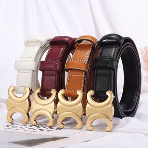 Ceinture de créateur Ceinture de haute qualité tube droit réseau rouge Arc de Triomphe mode féminine ceinture simple 90-115cm