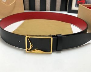 Ceinture de concepteur de haute qualité de luxe hommes femmes véritable lettre en cuir boucle ceintures accessoires de vêtements de mode ceinture avec boîte et sac à poussière