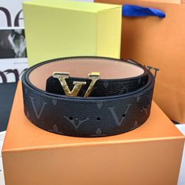 ceinture de designer ceinture de luxe ceintures de créateurs pour femmes ceinture pour hommes longueur standard lettres d'or ceinture en cuir fin mode classique à carreaux bon