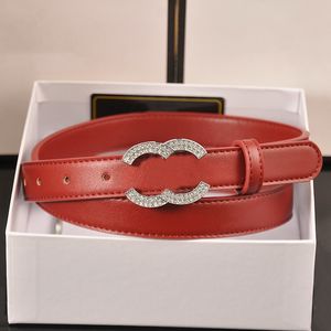 Designer Ceinture De Luxe Ceinture pour Femmes hommes En Cuir Véritable De Haute Qualité mode classique or et argent boucle tête 2.3 cm Largeur