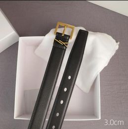 Ceinture de créateur de luxe pour femmes et hommes, mode classique en bronze, boucle lisse, bracelet en cuir véritable, couleur noire, cintura comme cadeau 57526A