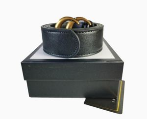 Ceinture de créateur de luxe pour hommes ceintures de la mode bronze classique Big lisse boucle en cuir réel 2cm 25cm 30cm 35cm 38cm 48950997