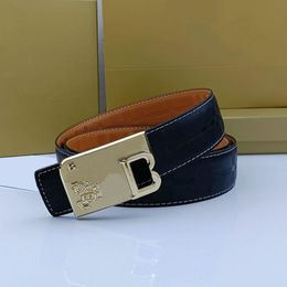 Designer Belt Luxurys Men ceintures Lettre de conception Matériel Business Material Généreau de la ceinture en cuir véritable Température de loisirs M281P