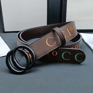 Designer riem man mode gesp riem hoge kwaliteit mannen lederen riemen Koeienhuid Geometrische gesp Bronzen gesp formeel Valentijnsdag cadeau voor dames en heren merkriem