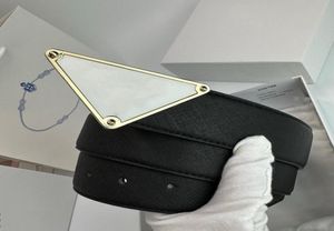 Ceinture de designer hommes ceintures pour hommes designer ceinture de luxe mode classique en cuir véritable boucle en alliage Triangle betls cas designer bel3971340