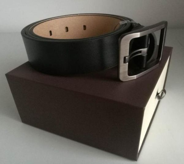 Designer Belt Men Business Washings France PairsTyle Leather Fashion Womne Belt Zinc Alloy Big Buckle 105125cmwith Box1397644