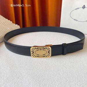 Ceinture de créateur Hommes Véritable Cuir Boucle Automatique Ceinture De Luxe Hommes Femmes Classique Affaires Robe Formelle Jeans Ceintures Top Qualité Taille Bande Largeur 3.5cm