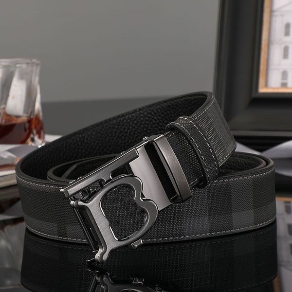 Designer Belt Men Femmes B Beltures de mode Fashion Gol Silver Boucle Bouilles