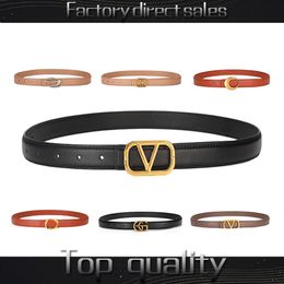 Ceinture de créateur pour hommes et femmes, ceinture de luxe à boucle ardillon, boucle classique, mode décontractée, largeur 2,3 cm, taille 100-110 cm, AAA, ceinture fine pour femmes