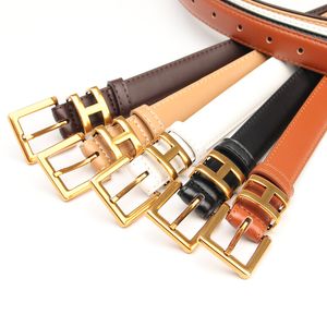 Designerriem Nieuwe trendy leren riem Eenvoudige en casual veelzijdige riem Decoratieve jeansriem