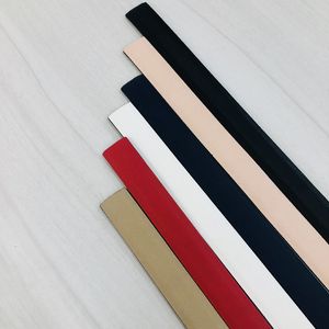 Designer riem groothandel damesriemen breedte 2,5 cm letterparelgesp 6 kleuren echt leer met geschenkdoos