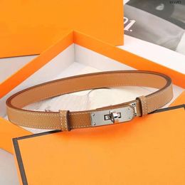 Designer Belt Woman Ceinture Luxe All-Match eenvoudig met rokkleedpakbroek gebogen taille riem voor damesgordel 2,0 cm vergrendelingsgesp-strakke riemen
