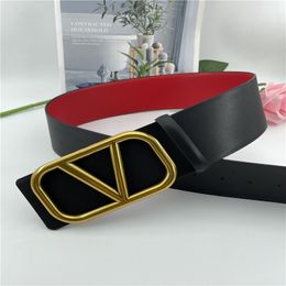 Designer Belt Women Cautes pour designer Luxury Stripe à double face accessoires de mode Doublées Gold Silver Buckle