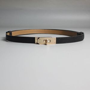 Designer Belt dames dunne verstelbare lederen decoratieve broek punch gratis jurk vers veelzijdige zomer