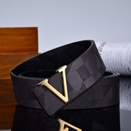 Designer Belts Fashion Belt Smooth Leather Belt Luxury Belts Designer voor mannen Buckle Top Fashion Heren Groothandel Breedte 3,8 cm maat 105-125 Casual met doos