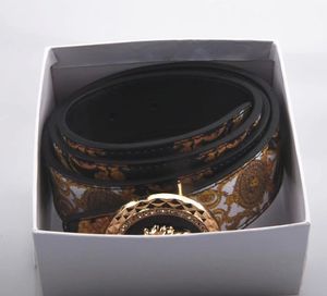Designer Belts for Men Women Belt Luxury Belt BB Simon Belt Brand Logo Gedrukte riem Body Round Round Head en Three Head Buckle Fashion Casual Tailleband