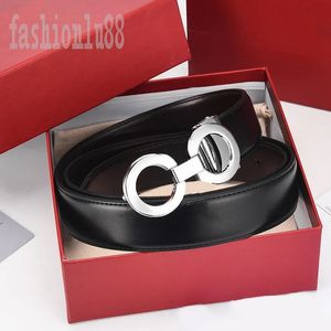 Ceintures noires pour femmes designer mode hommes ceinture élégante couleur unie ceinture costume jeans accessoires plaqué argent grande boucle ceinture de luxe en cuir véritable taille Q2