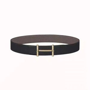 Cinturas de diseñador Classic Fashion Business Belt Bein Wholesale Mens Wistand Womens Metal Buckle Leather Ancho 3.2-3.8cm Hy529