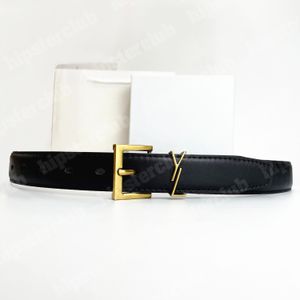 Designer Belts s gespor riem voor vrouwen echt leer 3 cm breedte hoogwaardige mannen cnosme dames tailleband cintura ceintures met doos