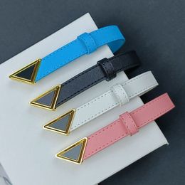 Cinturones de diseño Vestido para mujeres cinturón de moda cinturón de moda para vestidos pequeños hebillas de metal pequeños suaves y tranquilos santos de cuero real 2.0 cm ancho blanco azul rosa azul rosa