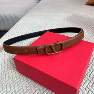 Ceintures de créateurs ceintures pour femmes largeur 2.5cm plusieurs couleurs boucle en métal ceinture de style d'affaires mode tempérament décontracté matériau polyvalent ceintures pour hommes en cuir bonne belle