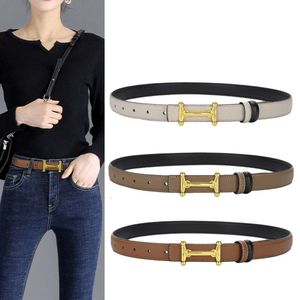 Cinturones de diseñador Cinturón de lujo para mujer Cinturón delgado Ancho 2.3 cm Moda con jeans Pantalones de vestir Accesorios Cinturón para mujer Venta al por mayor 2024 nuevo