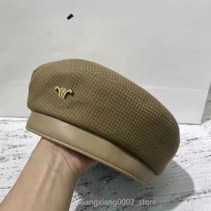 Ontwerper Baret Dames Brief Luxe Kasjmier Hoed Heren Baret Cap Dame Outdoor Reizen Warm Winter Winddicht Motorkap Caps Kanaalmuts