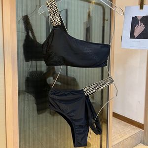 Designer Bikini voor vrouwen sexy uit één stuk pakken Summer Swimsuit badkleding voor vrouwen strand zwemmen modemerk zwart zwemkleding waterparken heet -6