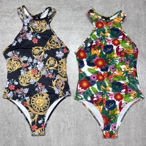 Bikini de diseñador Sets for Women One Piece Swimsuits Multicolors Beach Swimwear