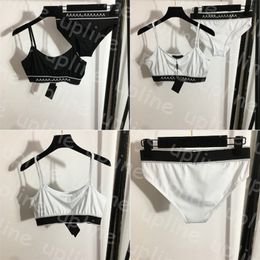 Designer Biquinis Vrouwen Tweedelige Set Badmode Brief Print Bating Suit Beach Wear Pool Party Sexy Bikini Pak