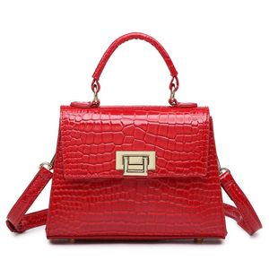 Designer- Sac fourre-tout en crocodile noir pour femme Sac fourre-tout de créateur Sac à main pour femme