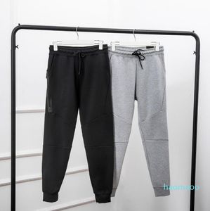 Designer-Black Grey Tech Fleece Sport Pantal