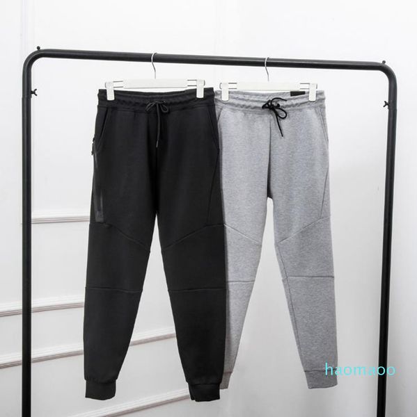 Designer-BLACK GREY Tech Fleece Sport Pantalons Espace Coton Pantalons Hommes Bas Joggers Tech Fleece Camo Running pantalon 3 Couleurs Taille Asiatique